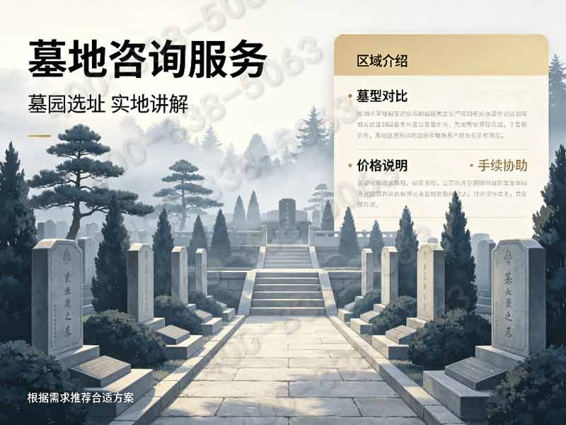 天慈墓园微型单人墓碑一次性付款折扣 全套基础服务全包咨询指南及服务电话